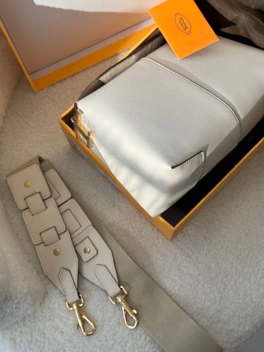 Сумка в коробці Tod’s біла