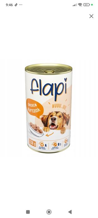 Karma dla psa Mokra w Puszce z kurczakiem  8 x 1250 g