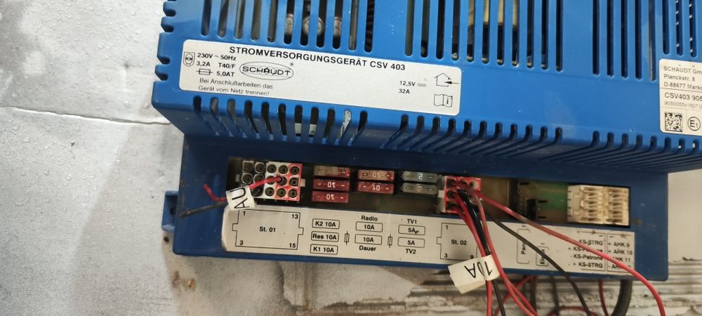 Elektroblok csv403 Kamper Przyczepa