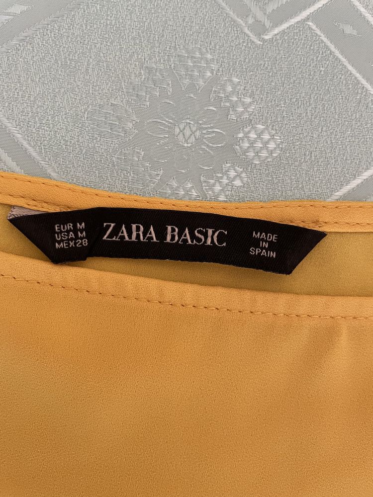 Żółta bluzka Zara