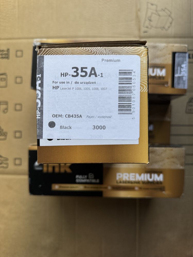 6x nowy toner HP 35A-1 LaserJet 1006, 1005, 1008, 1007