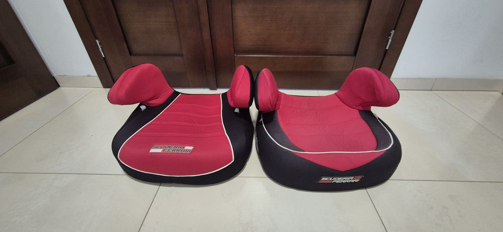 Dwa foteliki Ferrari Scuderia "poddupki".