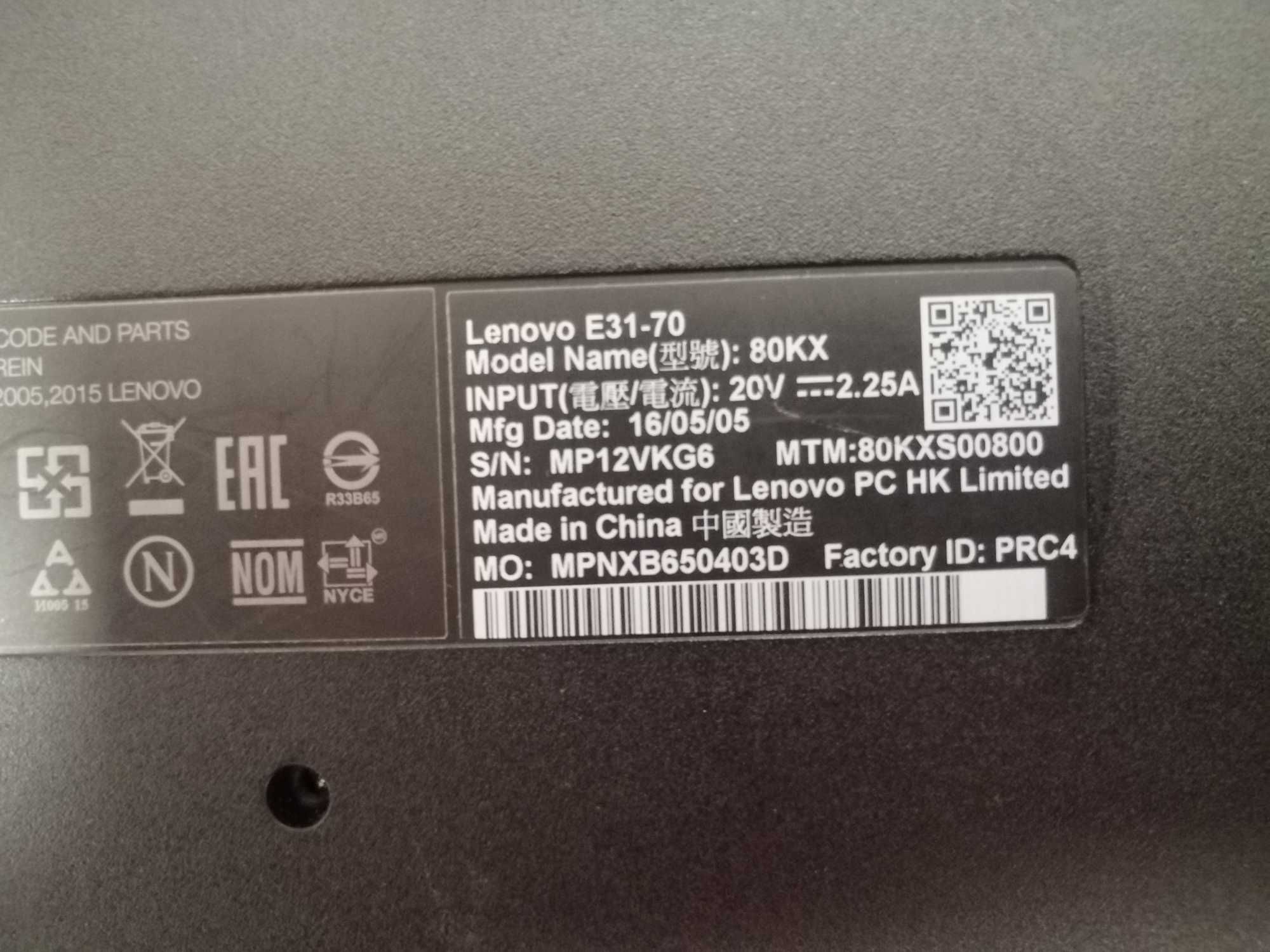 Laptop Super  E31-70