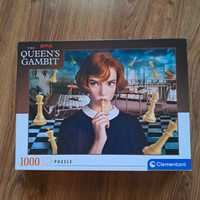 Nowe puzzle 1000 szt. Gambit królowej Netflix the Queen's gambit