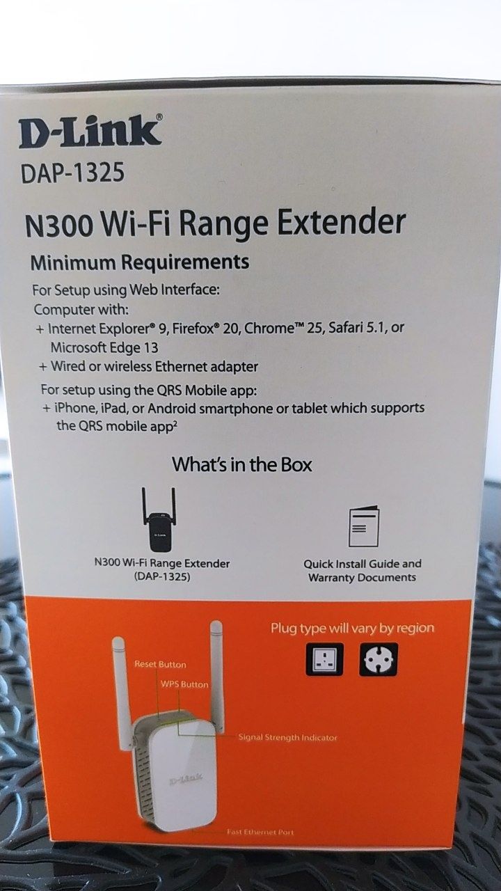 Wzmacniacz Wi-Fi D-Link N-300 Wi-Fi Range Extrnder D-Link