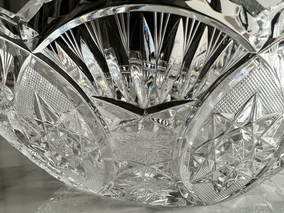 Салатница, хрусталь, Bohemia