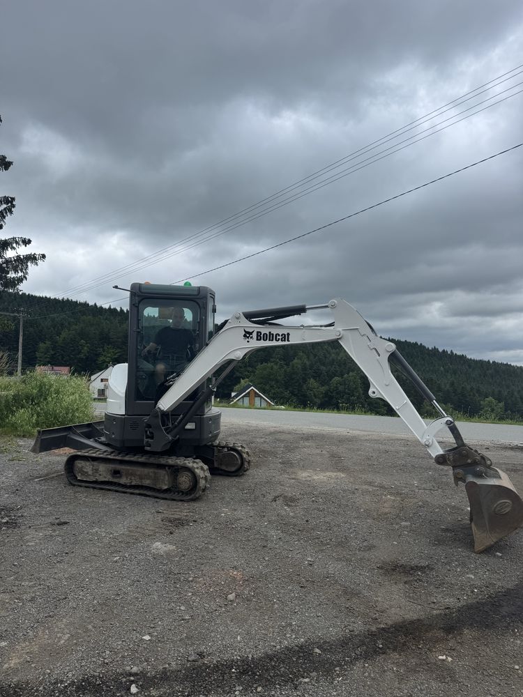 Mini koparka bobcat E 25 EM 2.5 tony kubota jcb 8014 cat 3 tony