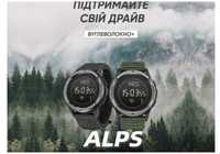 Тактические часы North Edge Alps Black, с компасом, шагомером, противо