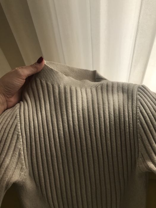 Vestido sahoco bege S