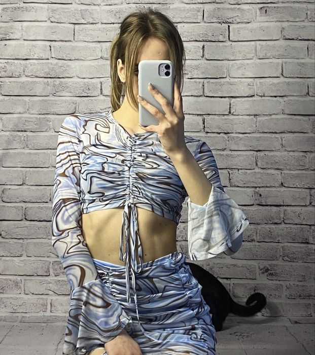 Костюм plt спідниця + кофтинка