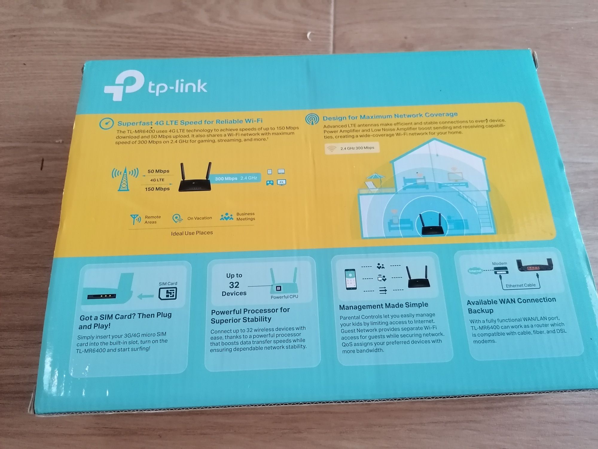Router TP-Link 4g LTE