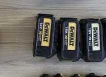 Baterie DeWalt 3 sztuki