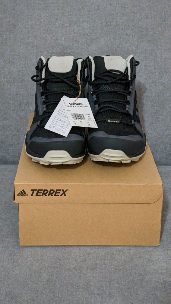 Черевики terrex ax3 mid gore-tex hiking 42 розмір