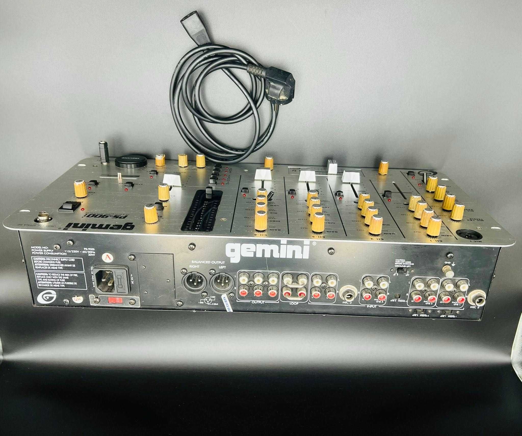 Profesjonalny mikser Dj Gemini PS-900i