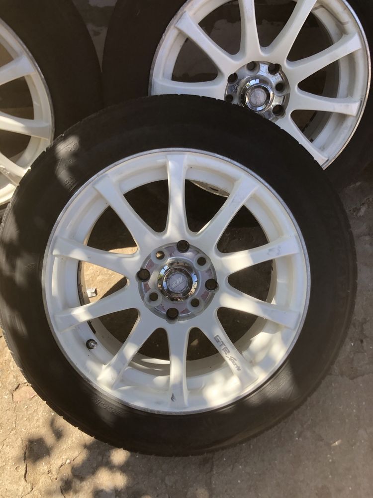 Продам диски с резиной (зима) r15 4/114.3 – 4/100