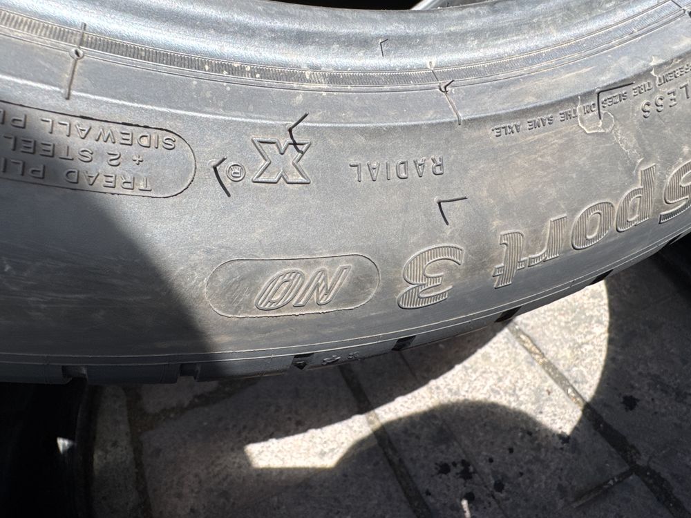 Шина б.у 1 шт 265 45 R20 Michelin Latitude Sport 3 NO 104Y 1 шт