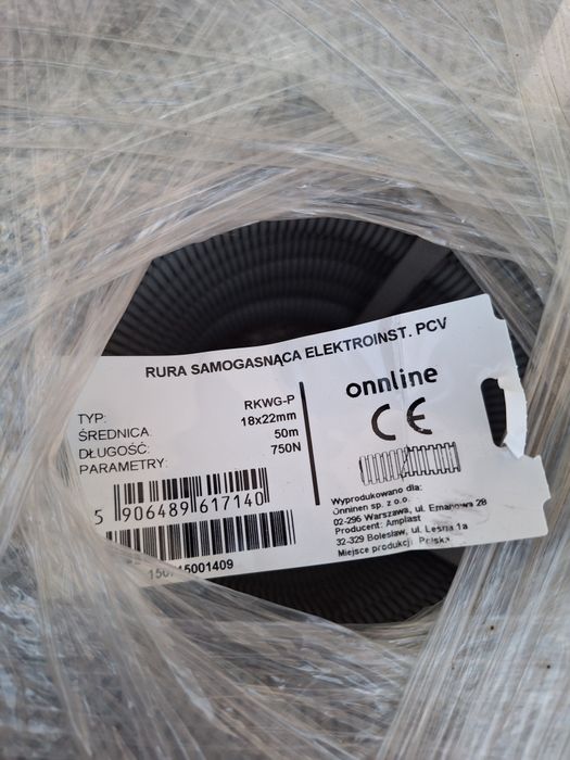 Rura samogasnaca 18x22 750N
