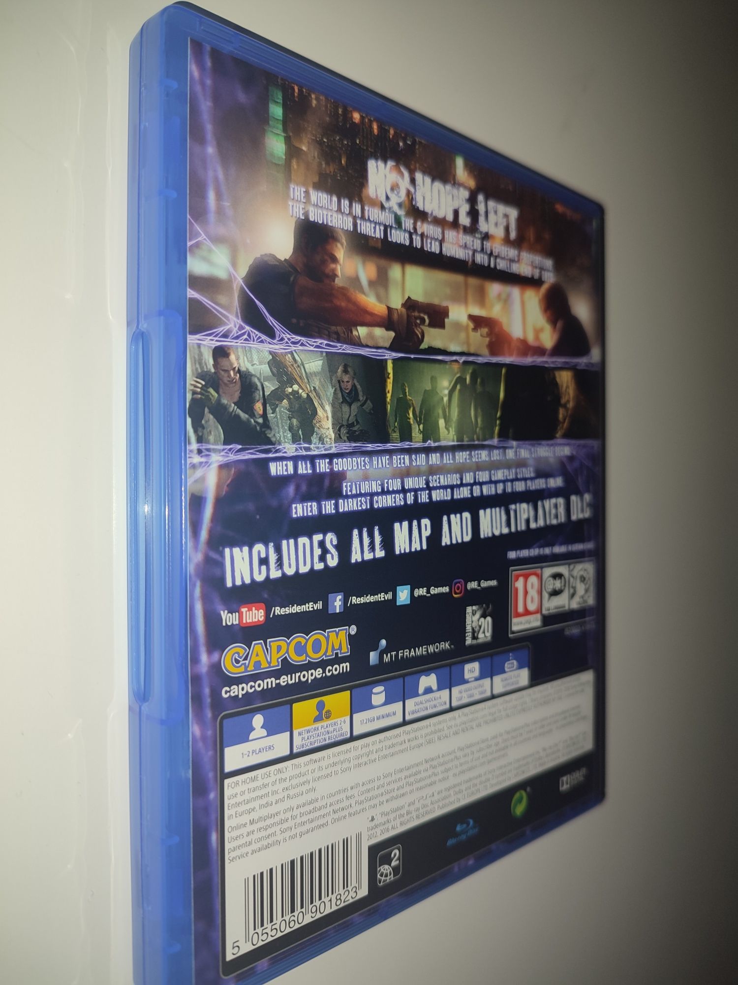 Gra Ps4 Resident Evil 6 gry PlayStation 4 Sniper Mafia Crash NFS GT 7