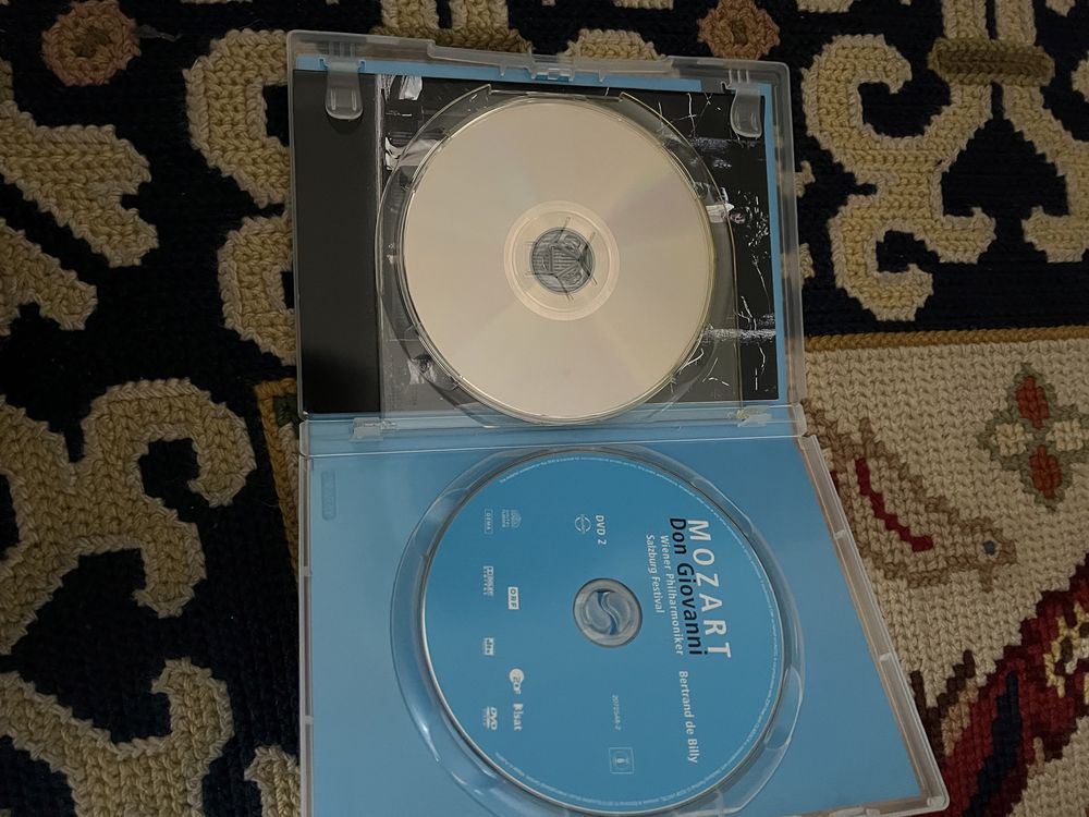 Mozart don giovanni 2 dvds