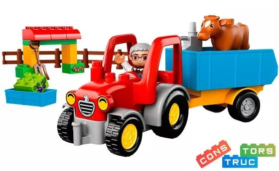Набор Lego DUPLO Трактор фермера 10524