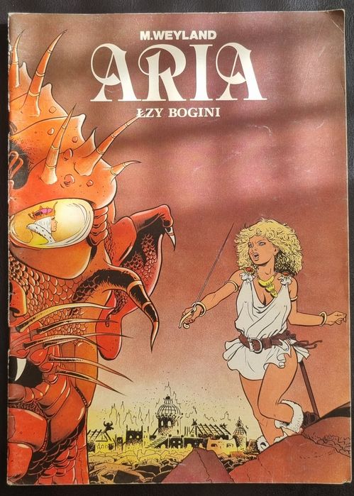 Komiks M. Weyland ARIA - Łzy bogini