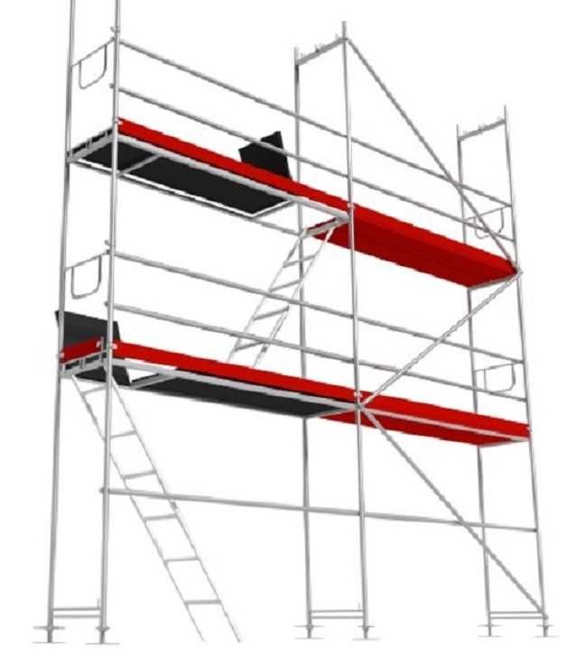 Wynajem / Rusztowania Aluminiowe Rusztowanie jezdne z Transportem