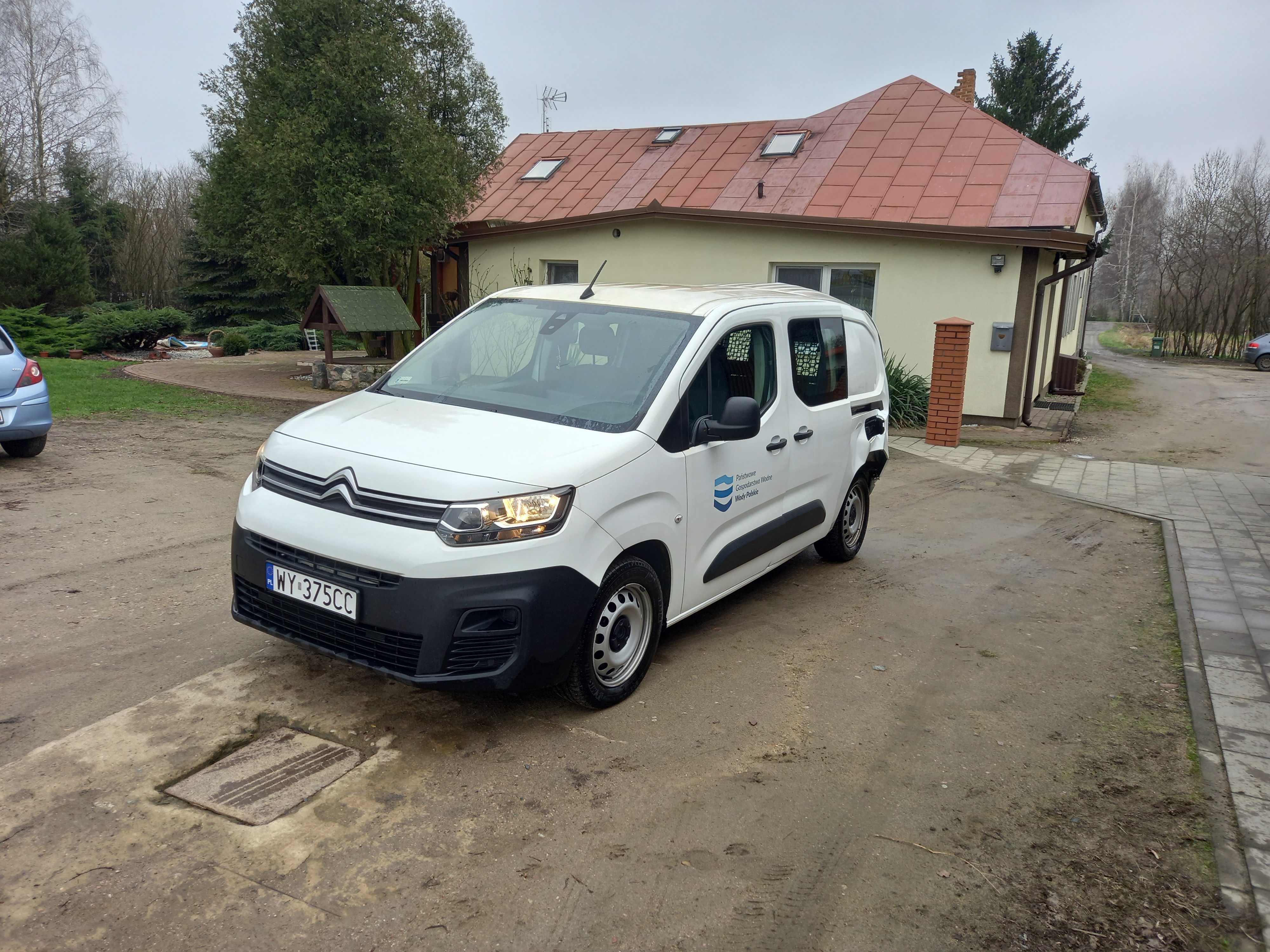 Citroen Berlingo, Long , 2021r ,15.524 km.