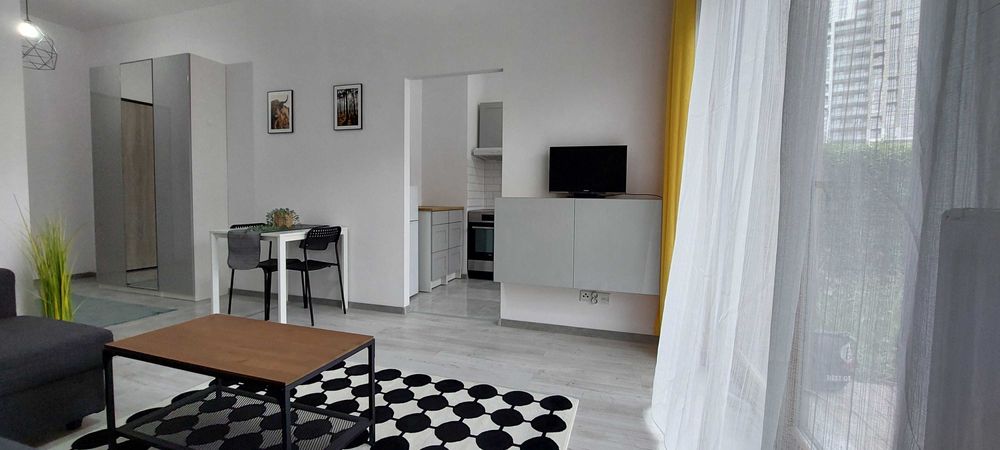 Umeblowana kawalerka z ogródkiem Gdańsk Letnica prywatnie