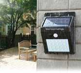 2 Lampy solarne led z czujnikem ruchu i zmierzchu