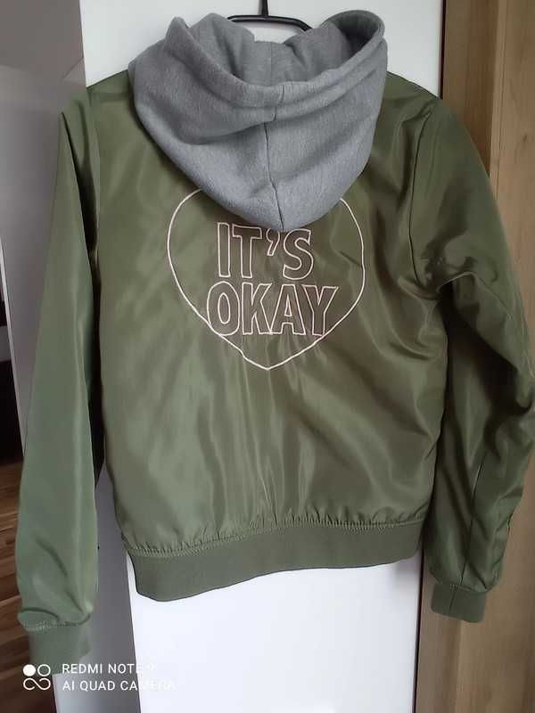 Kurtka wiosenna khaki
