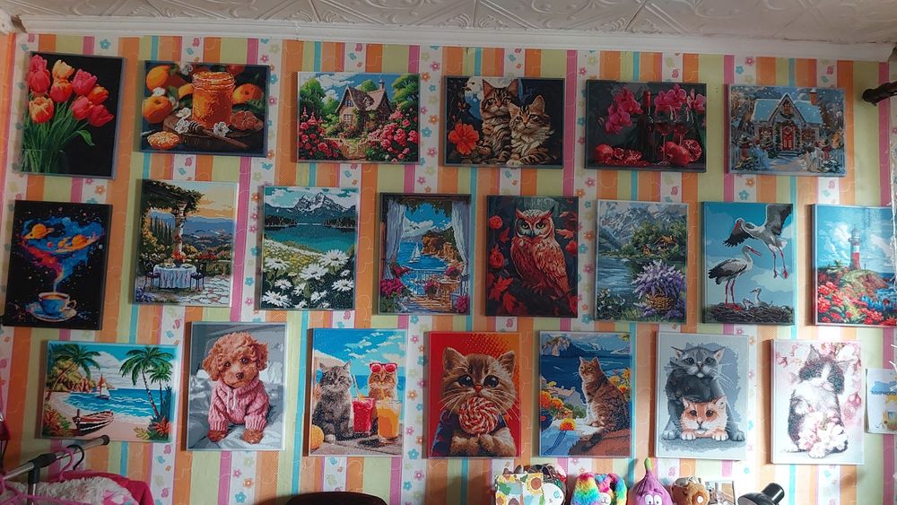 Алмазна мозаїка на підрамнику