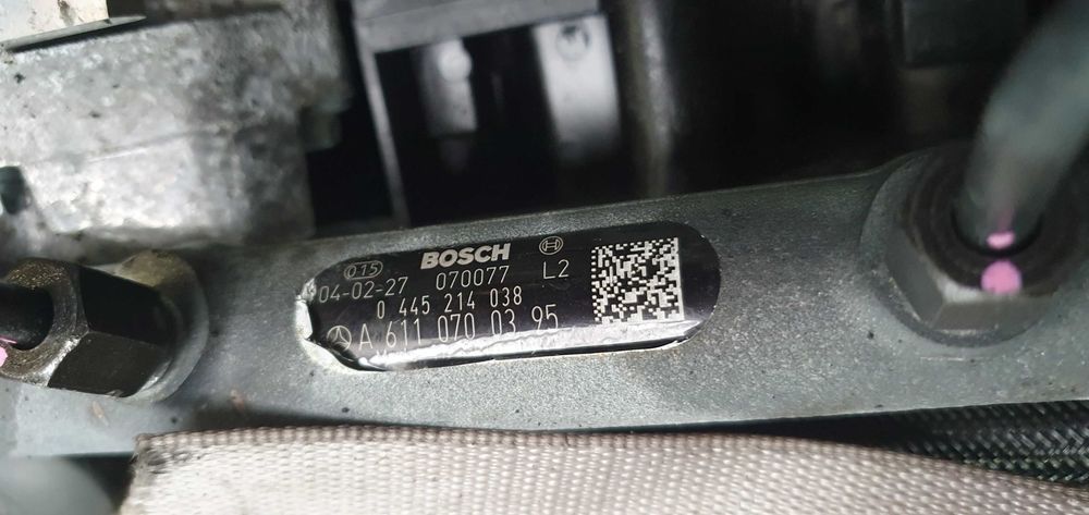 Listwa wtryskowa Mercedes E W211 2.2 CDI 0445/214/038 Siedlce