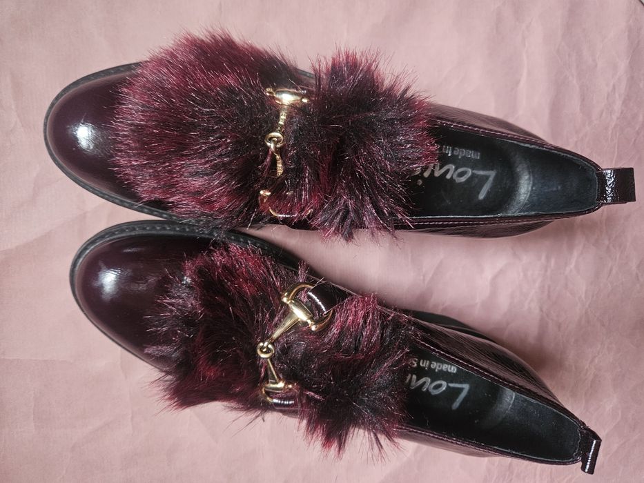 Туфлі лофери Іспанія шкіра р.40