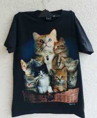 Tshirt marki Wild, koty, kot, kociarz, kociara