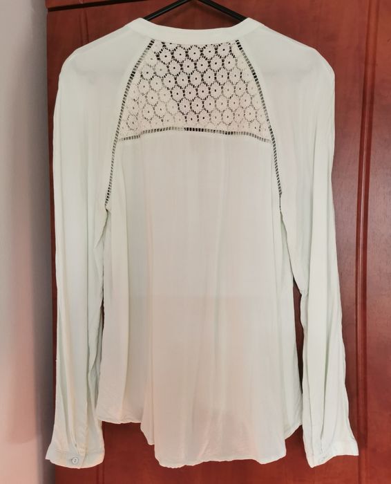 Jasno seledynowa koszula