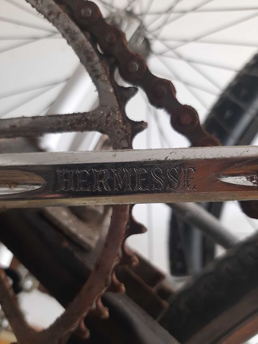 Bicicleta antiga pasteleira - Marca Cristina