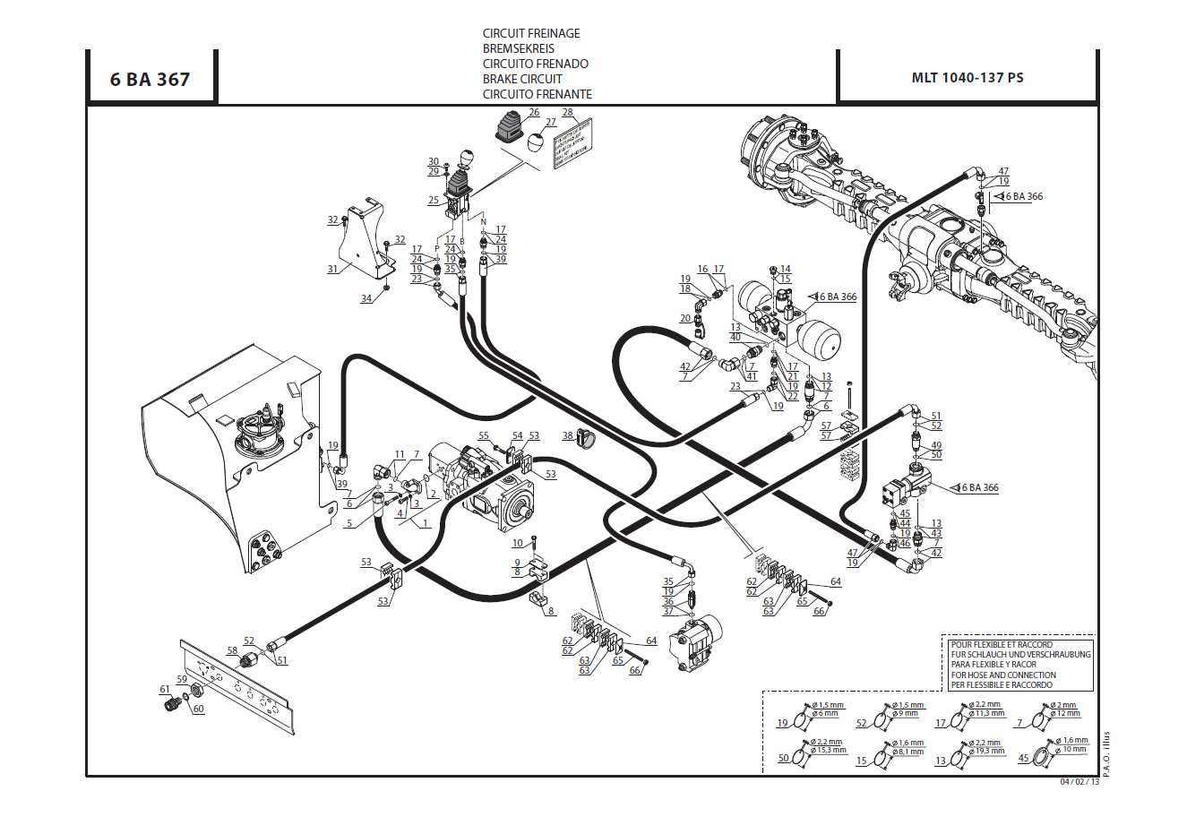 Katalog części Manitou 840/1040 PDF EN