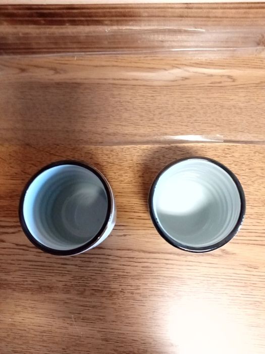 Chavenas de café sem asas