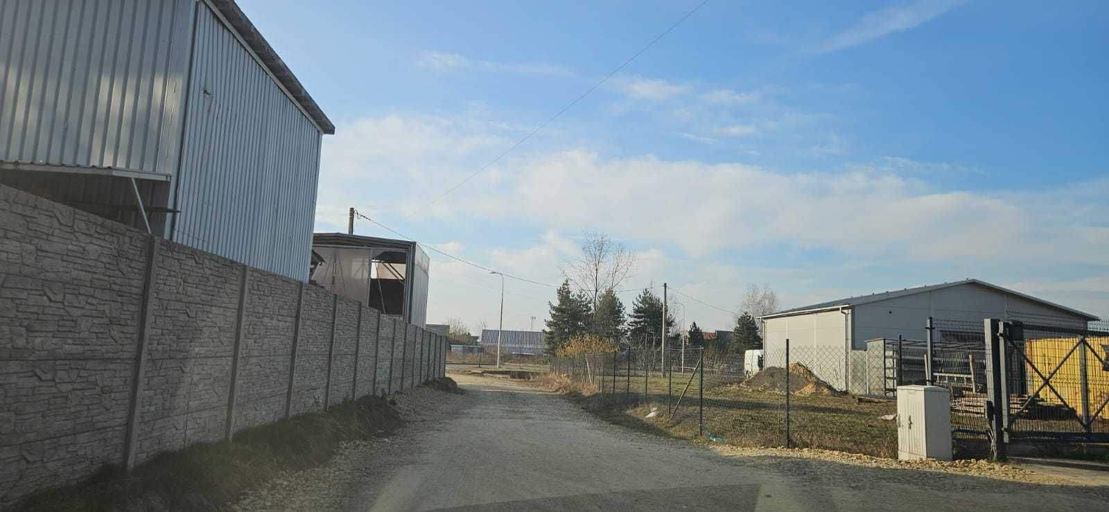 DZIAŁKA PRZEMYSŁOWA 1000m2 - pod wynajem