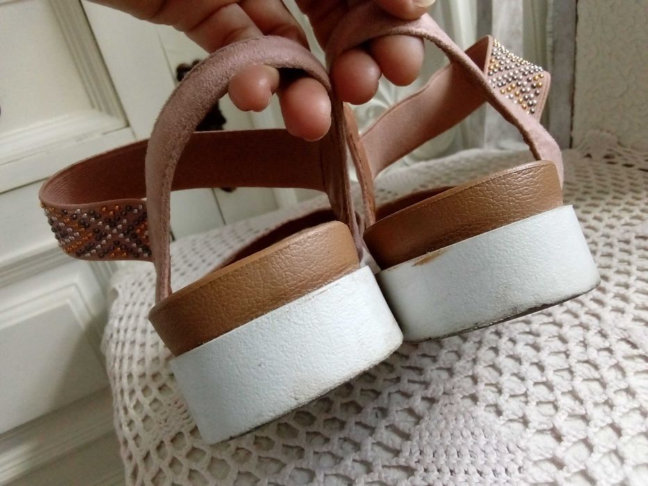 GRATIS sandały damskie 39 buty letnie comfort step klapki