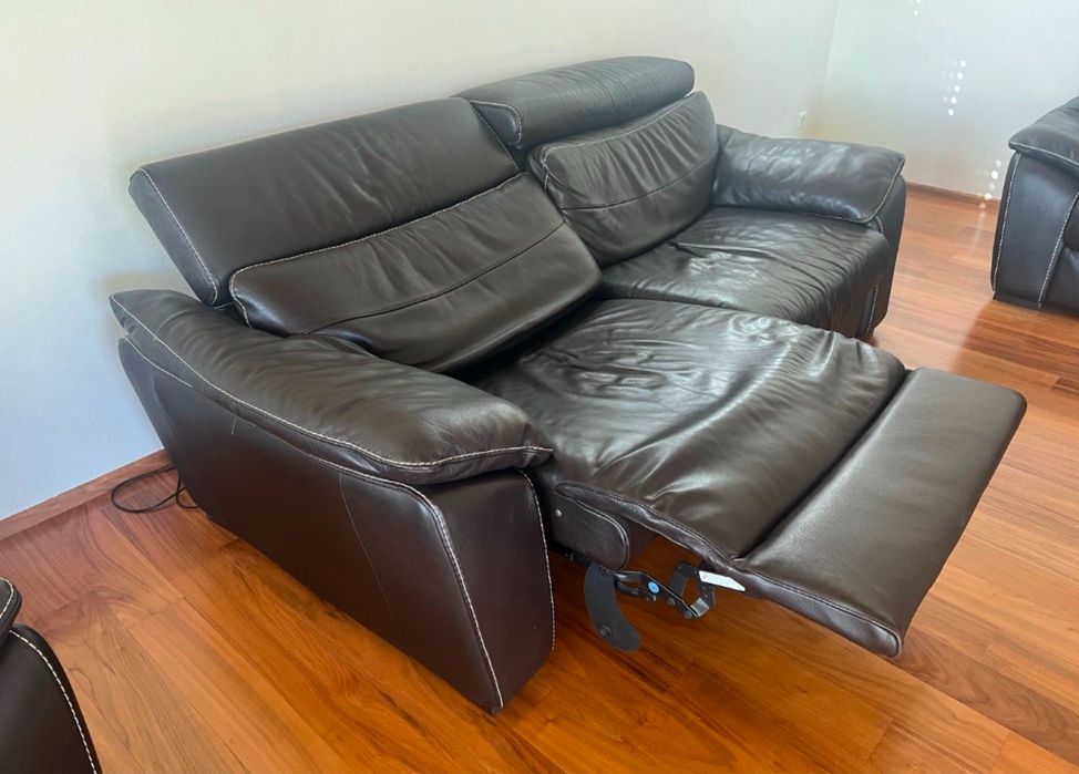 Шкіряний набір диванів