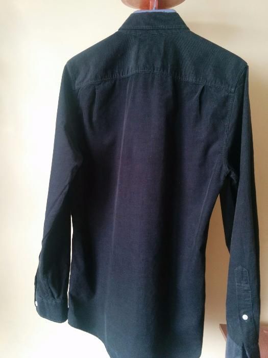 Jack Wills - Męska sztruksowa koszula w kolorze khaki rozm. XS