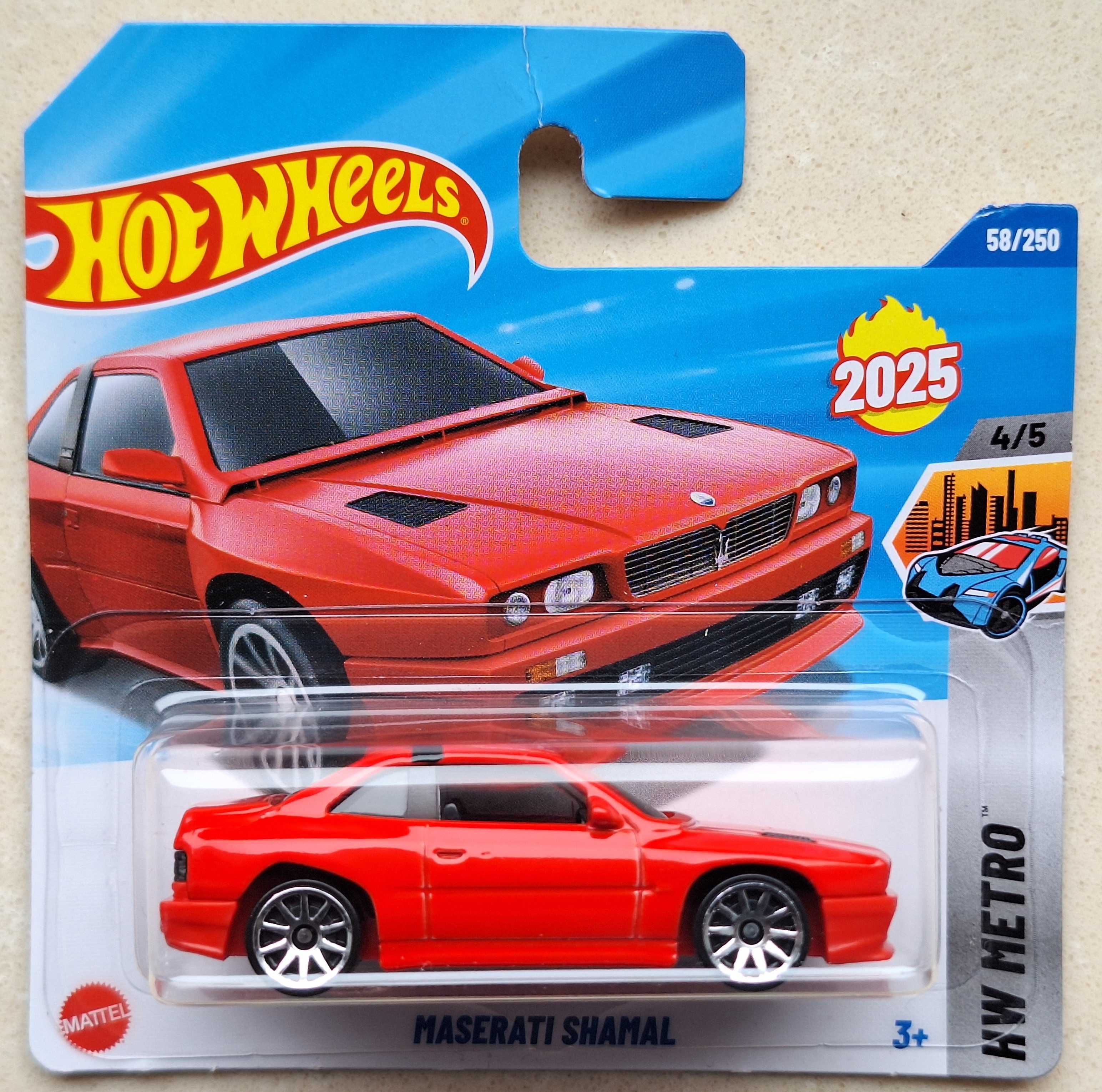 Maserati Shamal Hot Wheels Metro HW samochodzik 1:64 idealny na custom