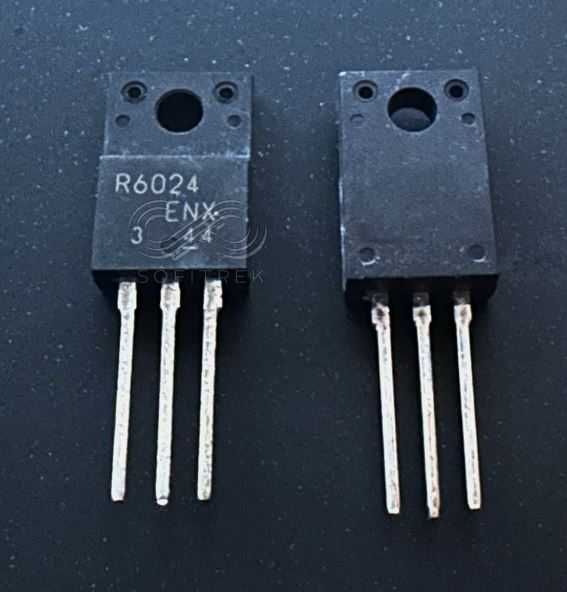 Транзистор мосфет R6024 600V 24A 0.165Ohm 74W для блока питания