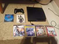 Konsola ps3 z padem 5 grami i z płytą czyszczącą laser