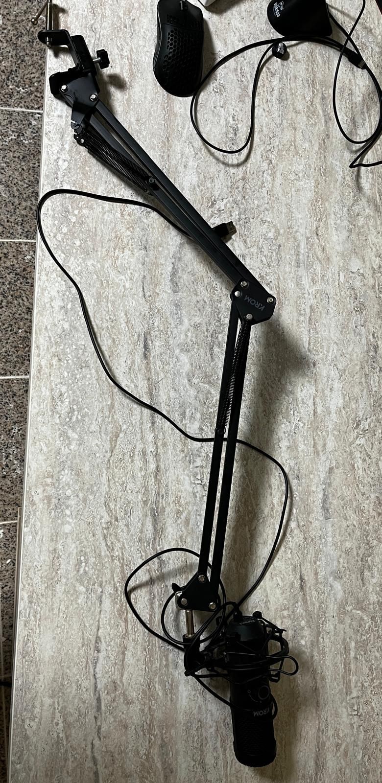 Microfone krom kapsule