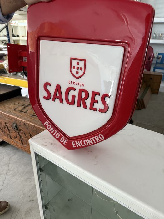 Placa para exterior da Sagres