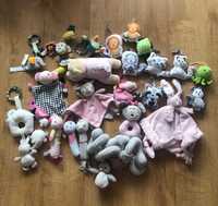 Zestaw 21 zabawek niemowlęcych dla dziewczynki