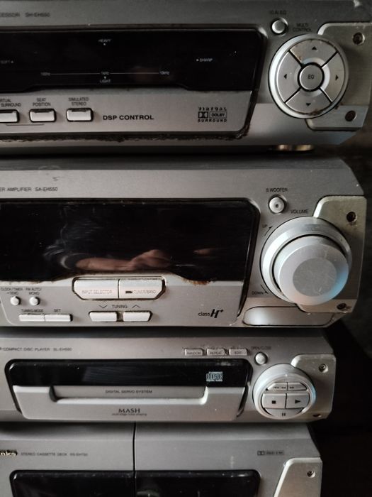 Wieża Technics Wzmacniacz radio kaseta amplituner