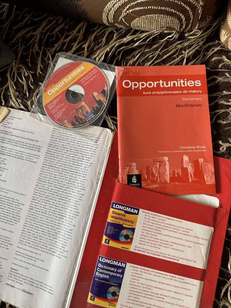 Podręcznik z j. angielskiego: New Opportunities - do matury!